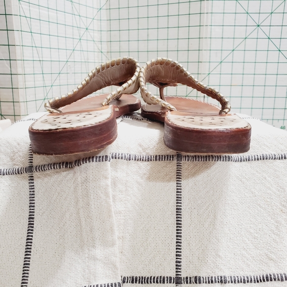 Palm Beach Ladies Sandals Luxe Crafted Made in USA size 7 - Picture 3 of 5